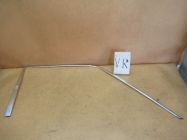 T�rleiste rechts vorn Fensterrahmen Chrom<br>MERCEDES-BENZ S-KLASSE (W126) 280 SESEL